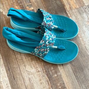 Vionic Serene Tia Teal Blue Active Sling
Orthopedic Sandals